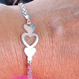 AMEZING!/ HEARTS 💕 925S BRACELET 💝